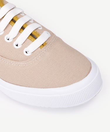  YARGICI Düz Renk Kumaş Sneaker