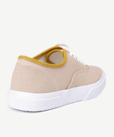  YARGICI Düz Renk Kumaş Sneaker