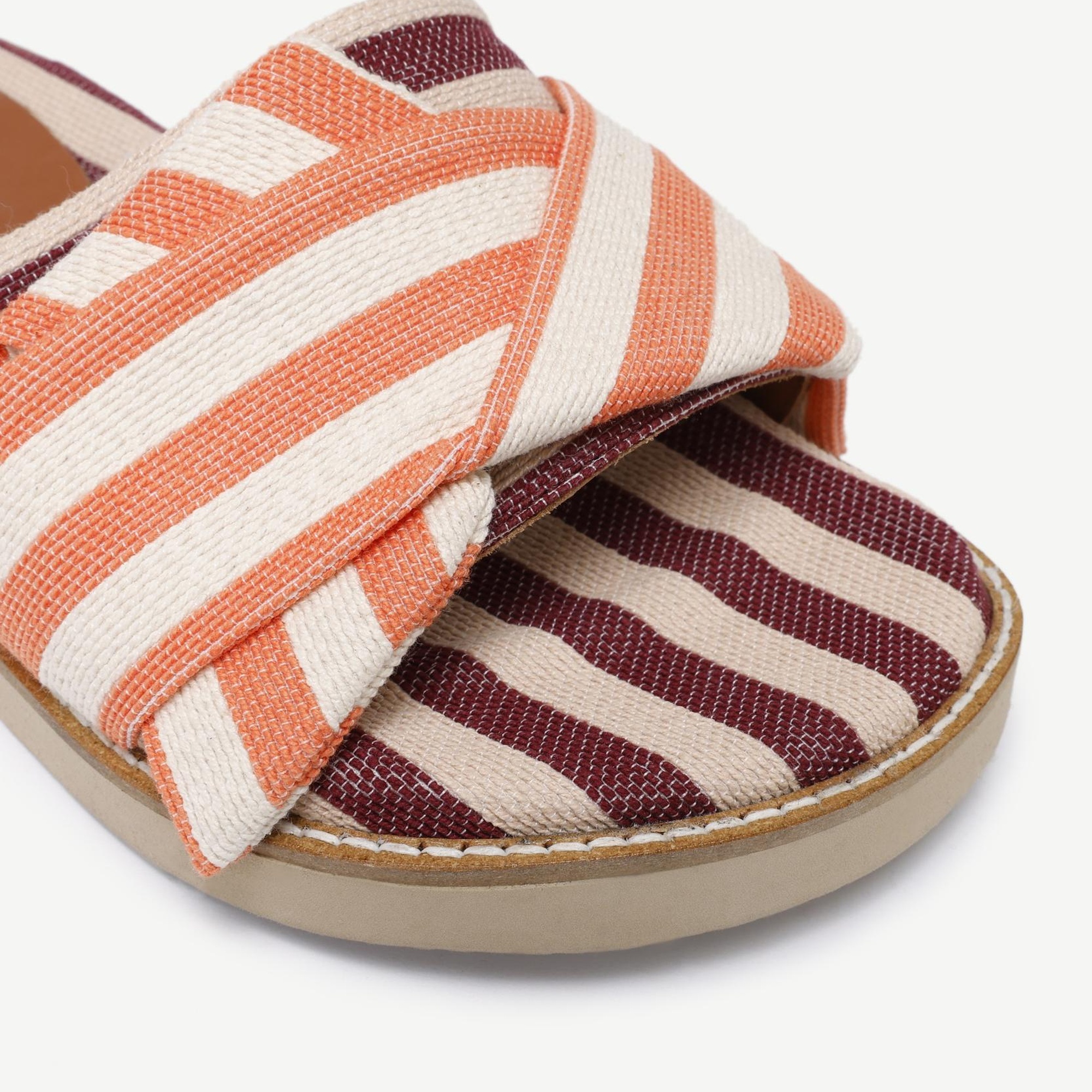 YARGICI Konforlu Çizgili Terlik