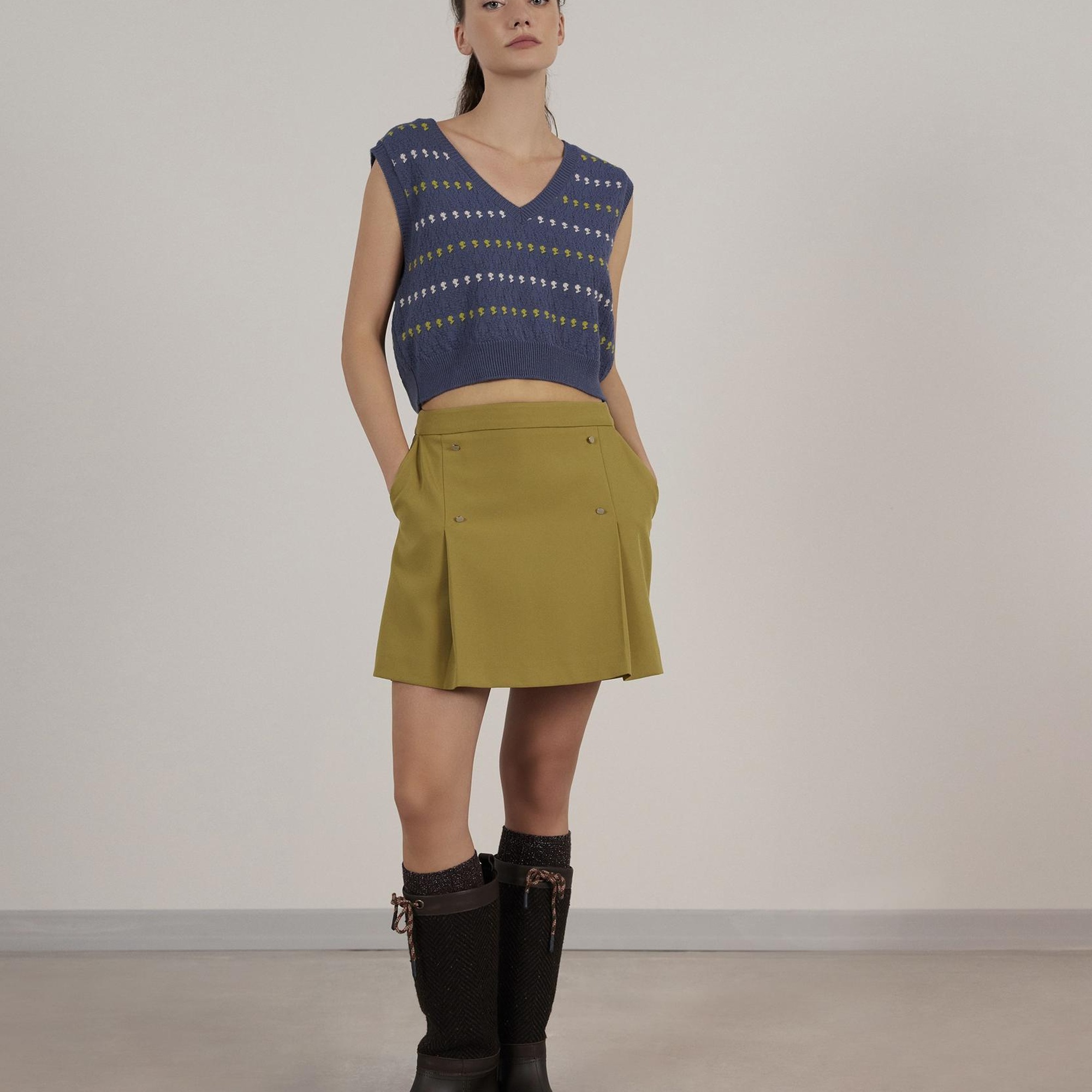 YARGICI V Yakalı Yelek