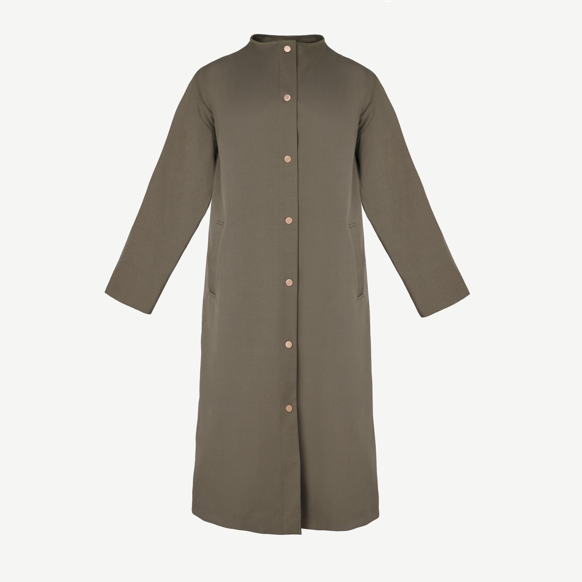 YARGICI İçi Dolgulu Pardösü