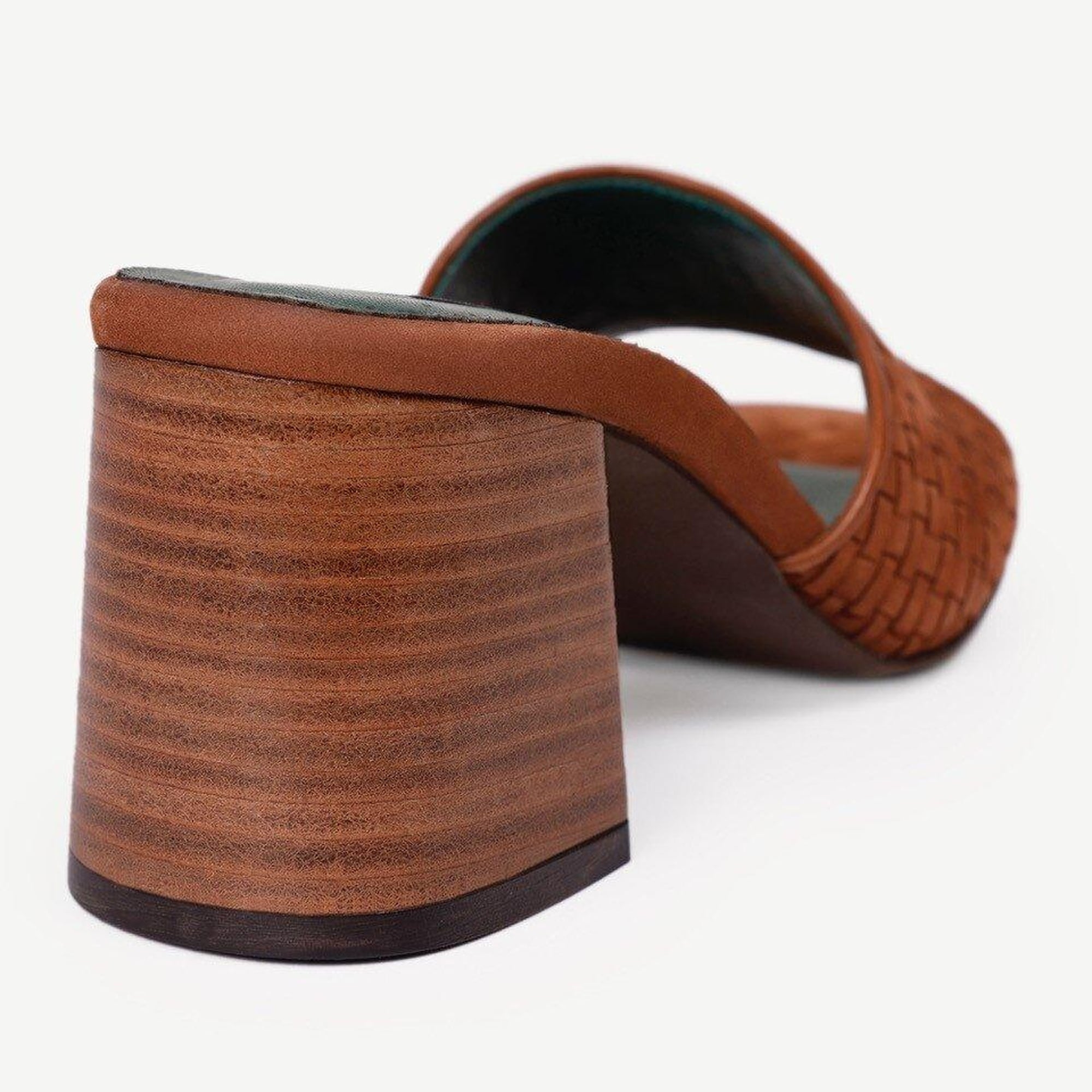 YARGICI Kösele Kaplama Yumuşak Deri Topuklu Terlik