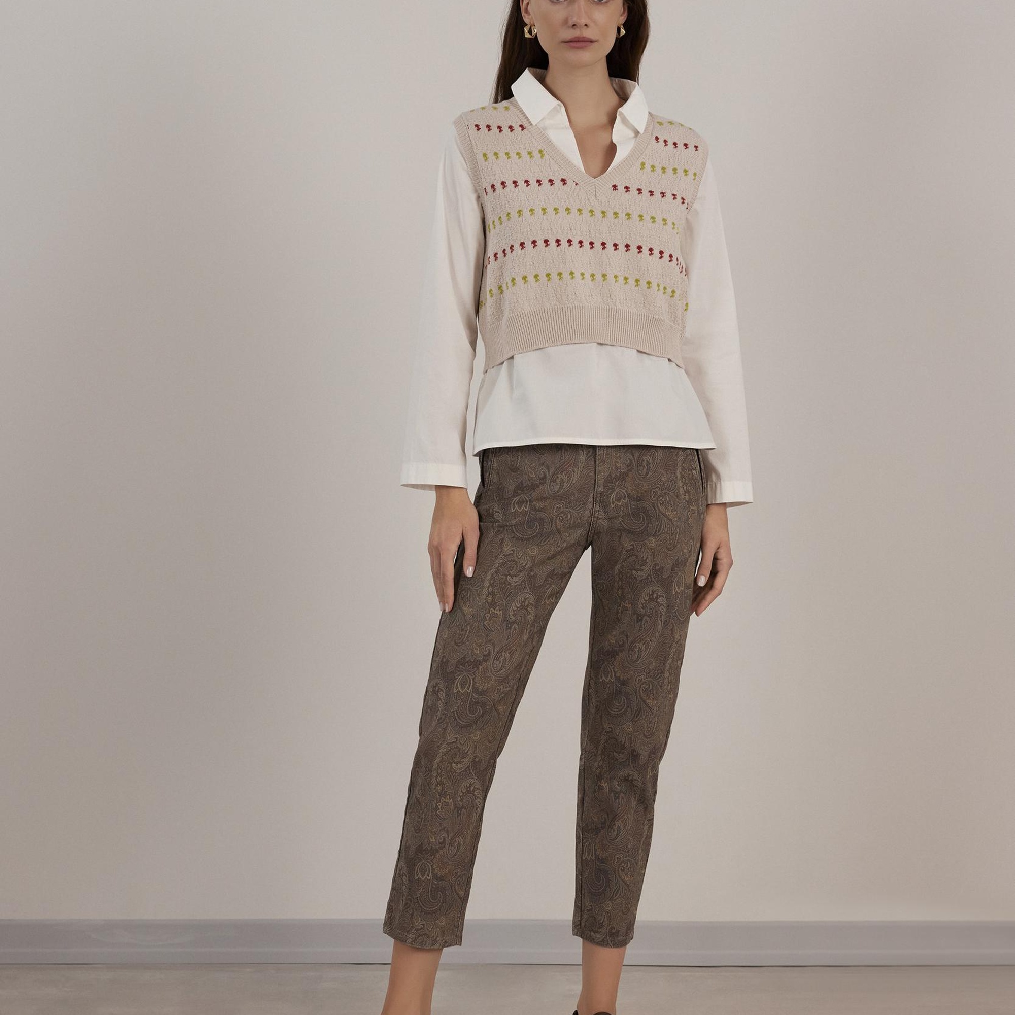 YARGICI V Yakalı Yelek