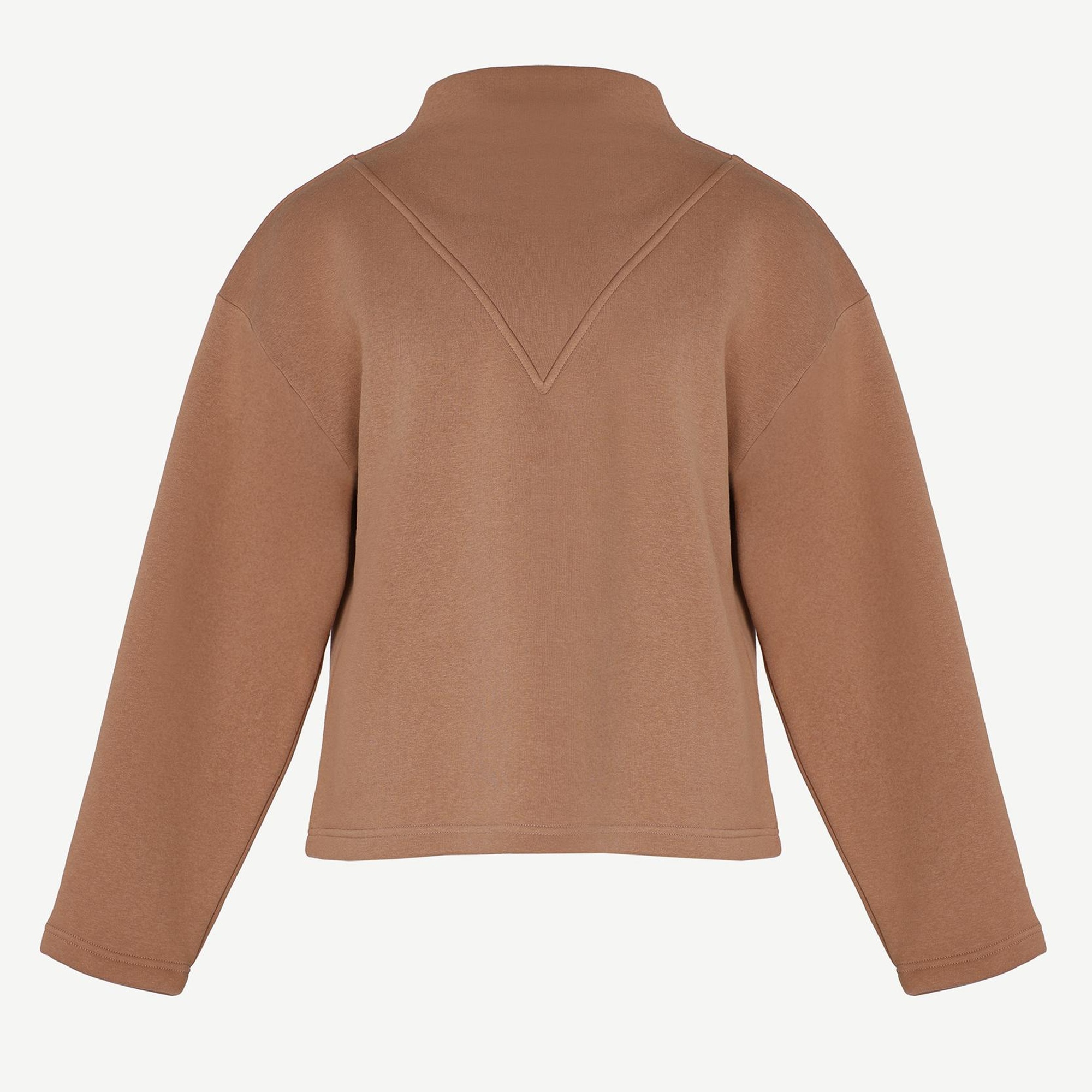 YARGICI Yaka Detaylı Sweatshırt