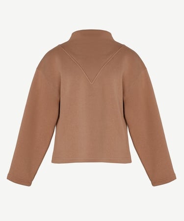  YARGICI Yaka Detaylı Sweatshırt