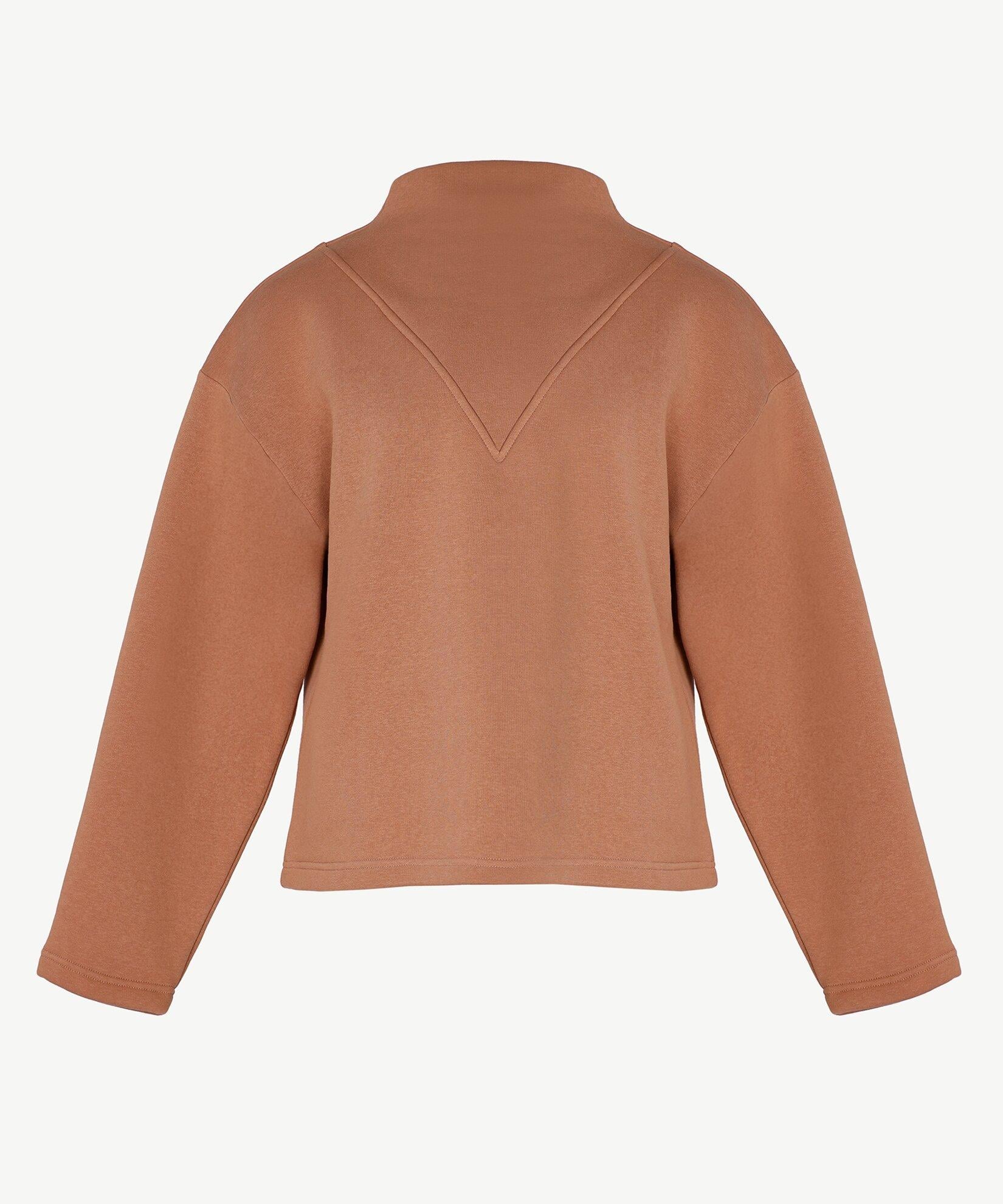  YARGICI Yaka Detaylı Sweatshırt