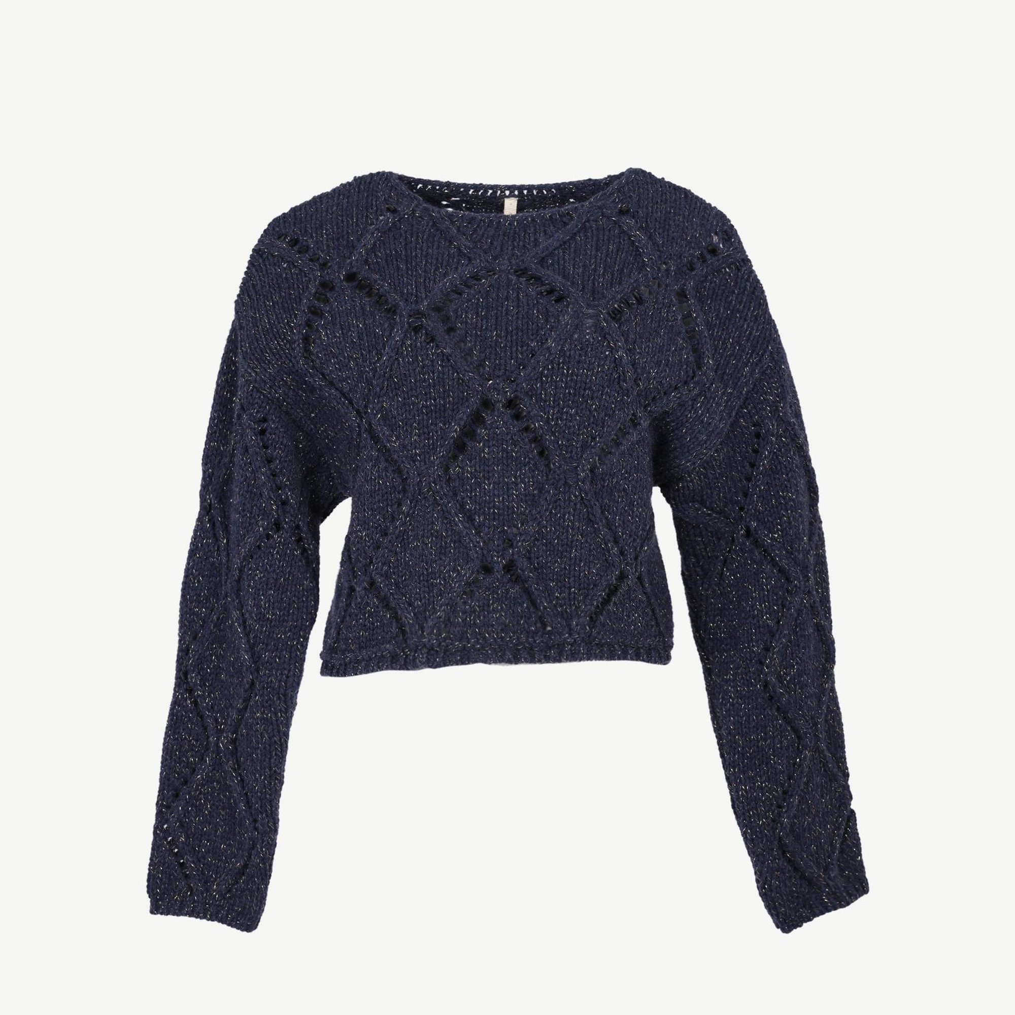 YARGICI Uzun Kollu Bisiklet Yakalı Triko