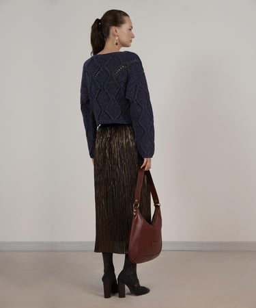  YARGICI Uzun Kollu Bisiklet Yakalı Triko