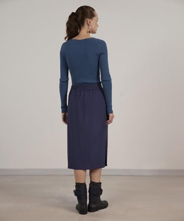  YARGICI V Yakalı Dikişsiz Triko