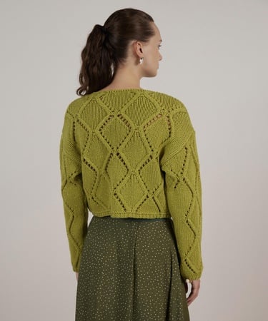  YARGICI Uzun Kollu Bisiklet Yakalı Triko