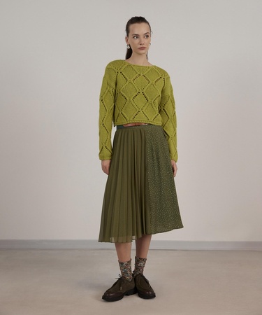  YARGICI Uzun Kollu Bisiklet Yakalı Triko