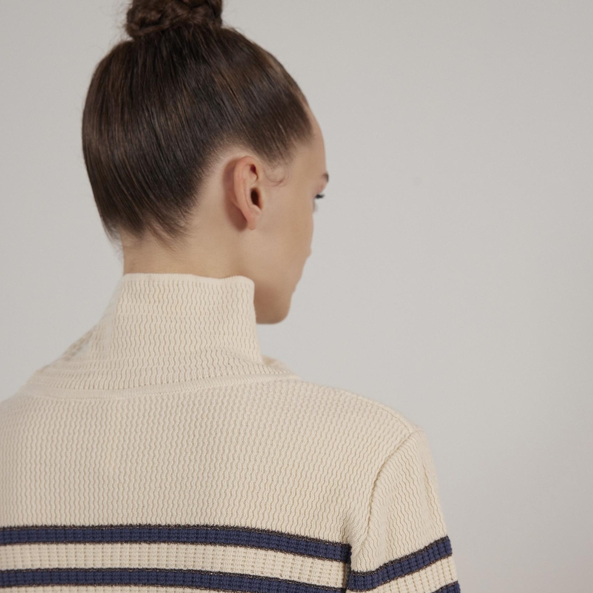 YARGICI Yırtmaç Detaylı Kazak