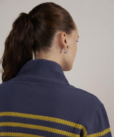  YARGICI Yırtmaç Detaylı Kazak