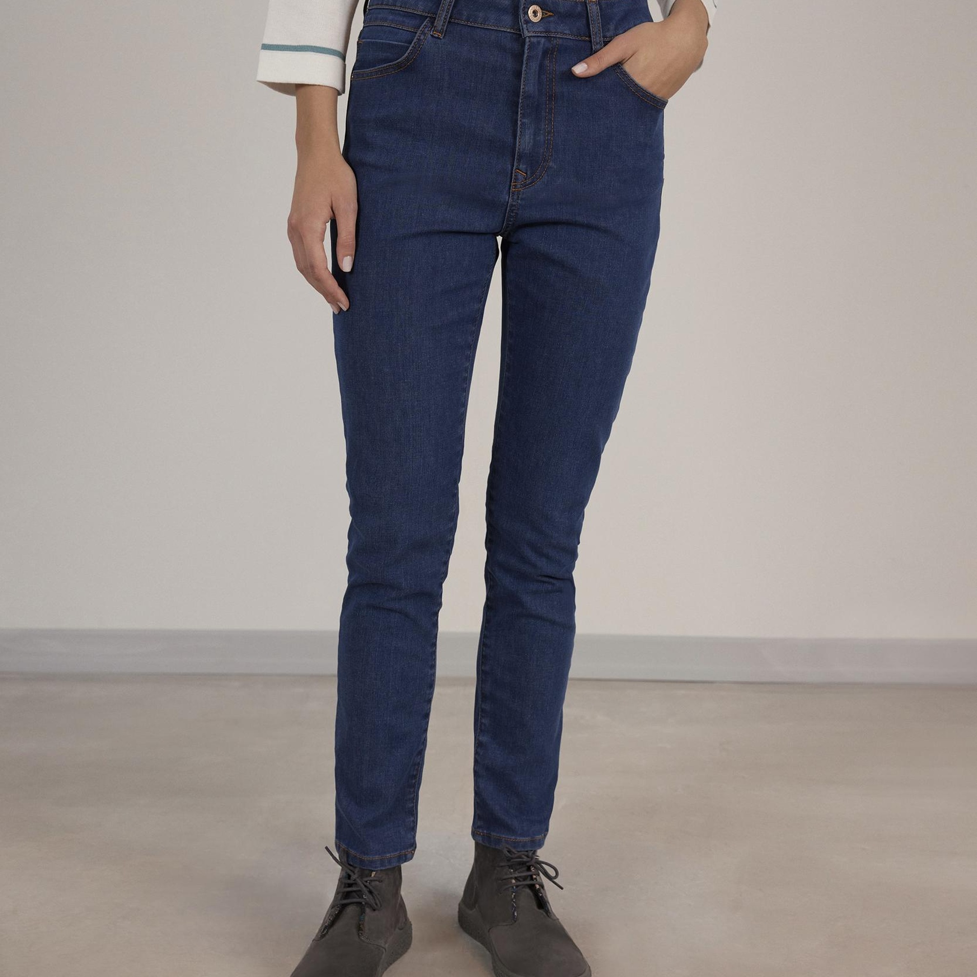 YARGICI Skınny Fıt Cep Detaylı Denim Pantolon