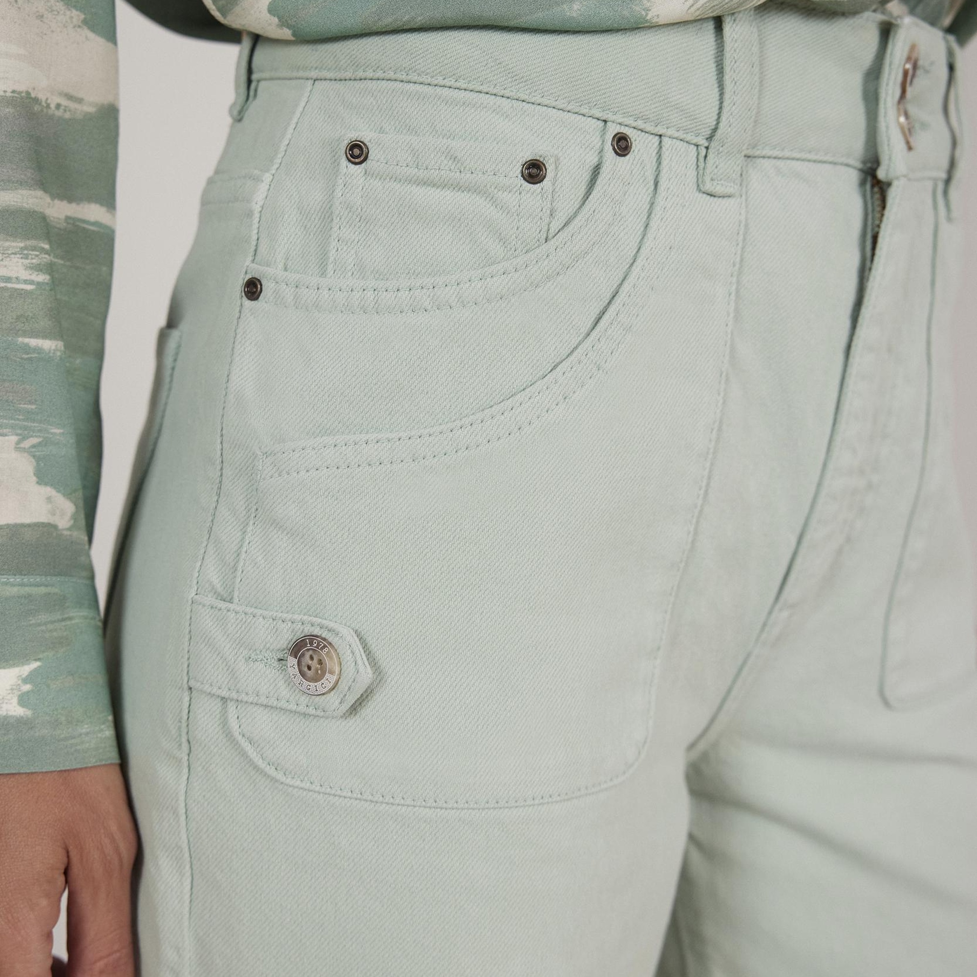 YARGICI Geniş Paça  Pantolon