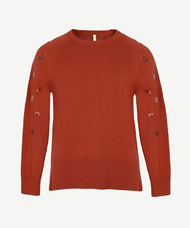  YARGICI Nakış Detaylı Triko