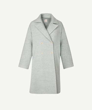  YARGICI Yırtmaç Detaylı Palto