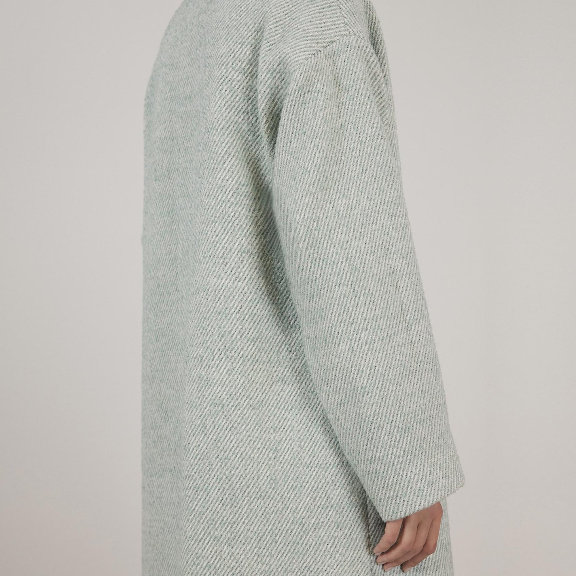 YARGICI Yırtmaç Detaylı Palto