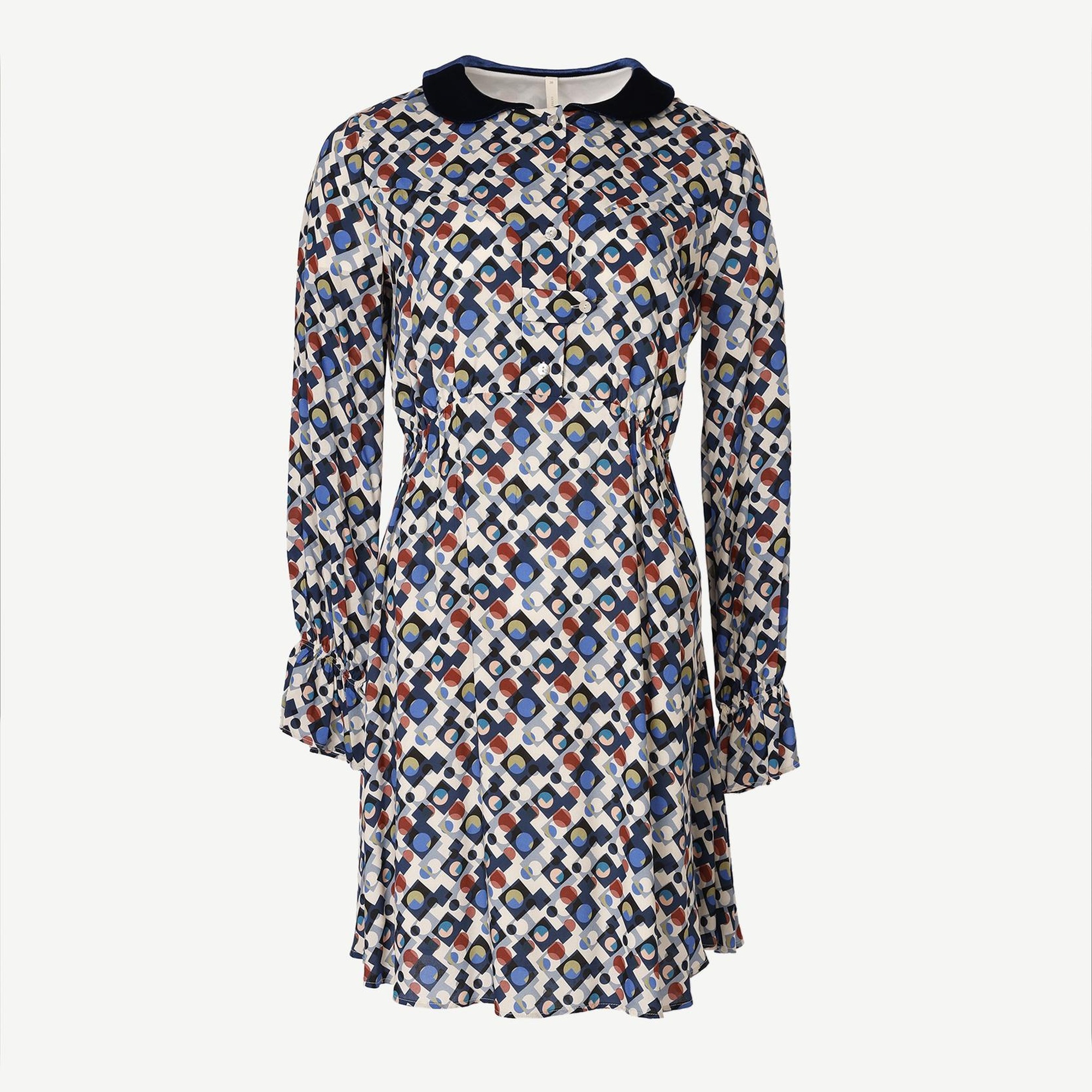 YARGICI Pat Detaylı Elbise