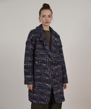  YARGICI Geniş Yaka Palto