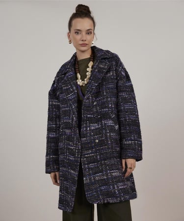  YARGICI Geniş Yaka Palto