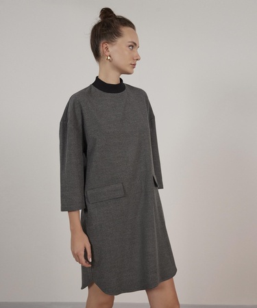  YARGICI Dik Yakalı Elbise