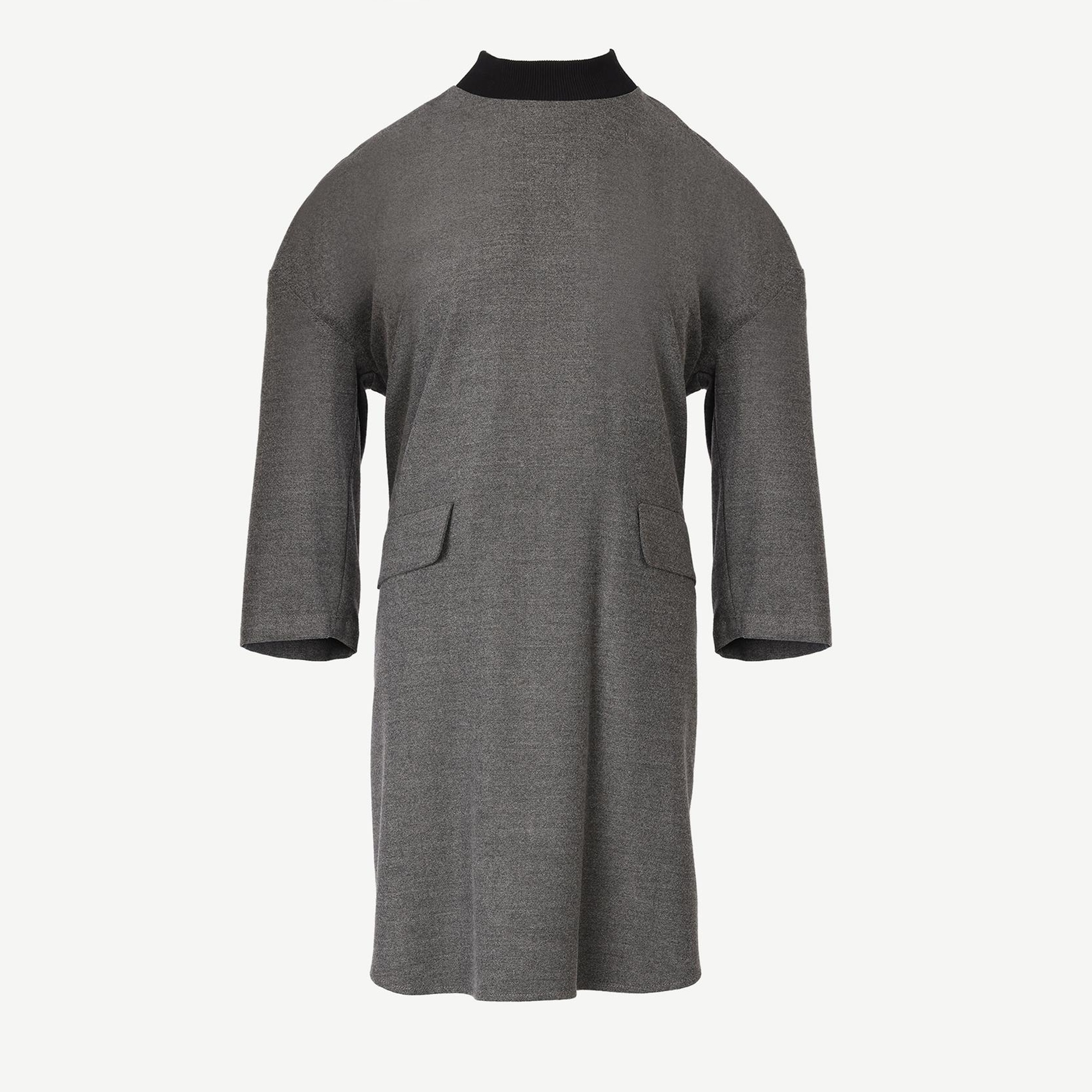 YARGICI Dik Yakalı Elbise