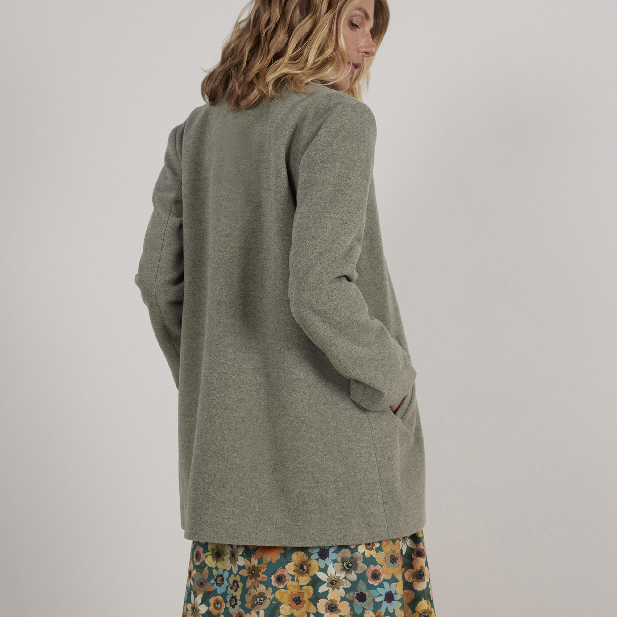 YARGICI Fermuar Detaylı Palto