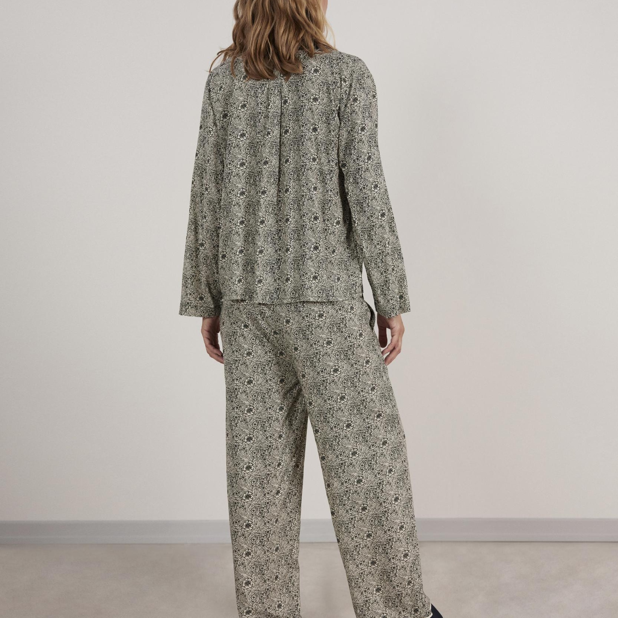 YARGICI Kontrast Detaylı Pijama Üstü