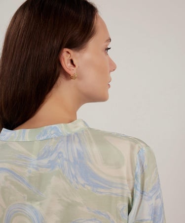  YARGICI Önü Detaylı Bluz