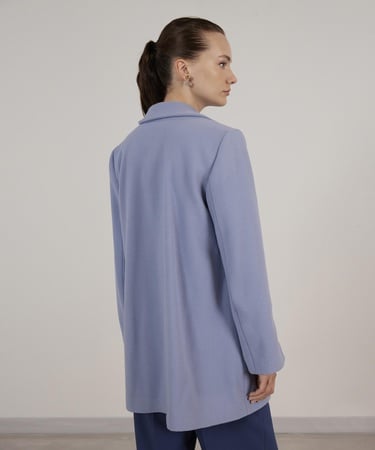  YARGICI Fermuar Detaylı Palto