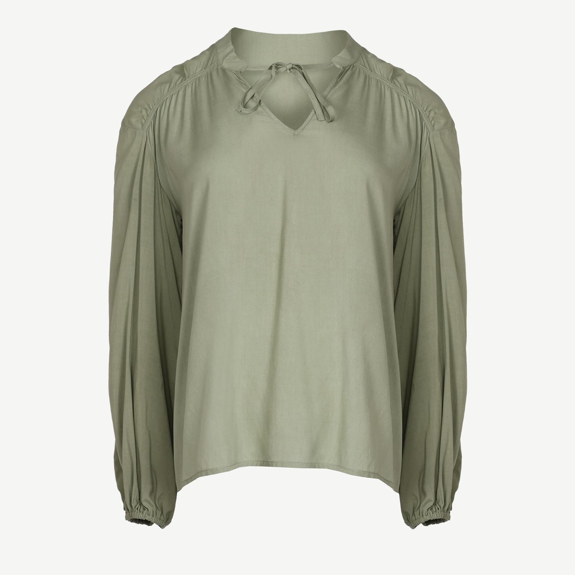 YARGICI Önü Bağlamalı Bluz