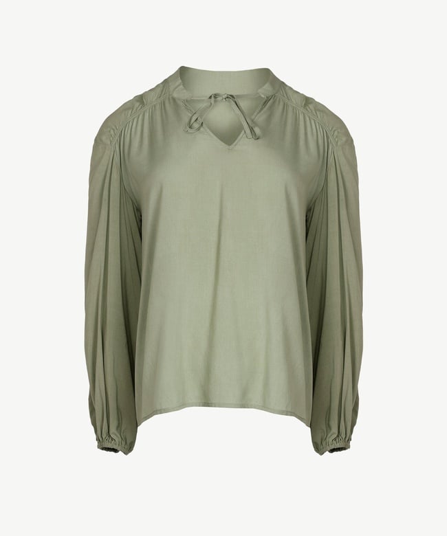  YARGICI Önü Bağlamalı Bluz