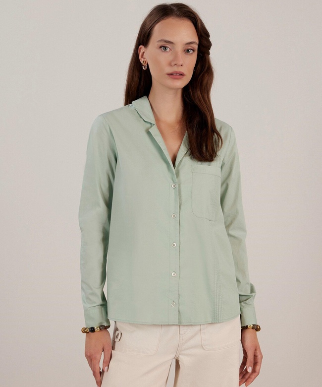  Cep Detaylı Gömlek