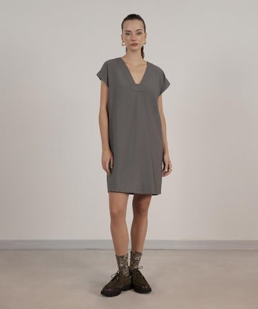  YARGICI Düz Kesim Elbise