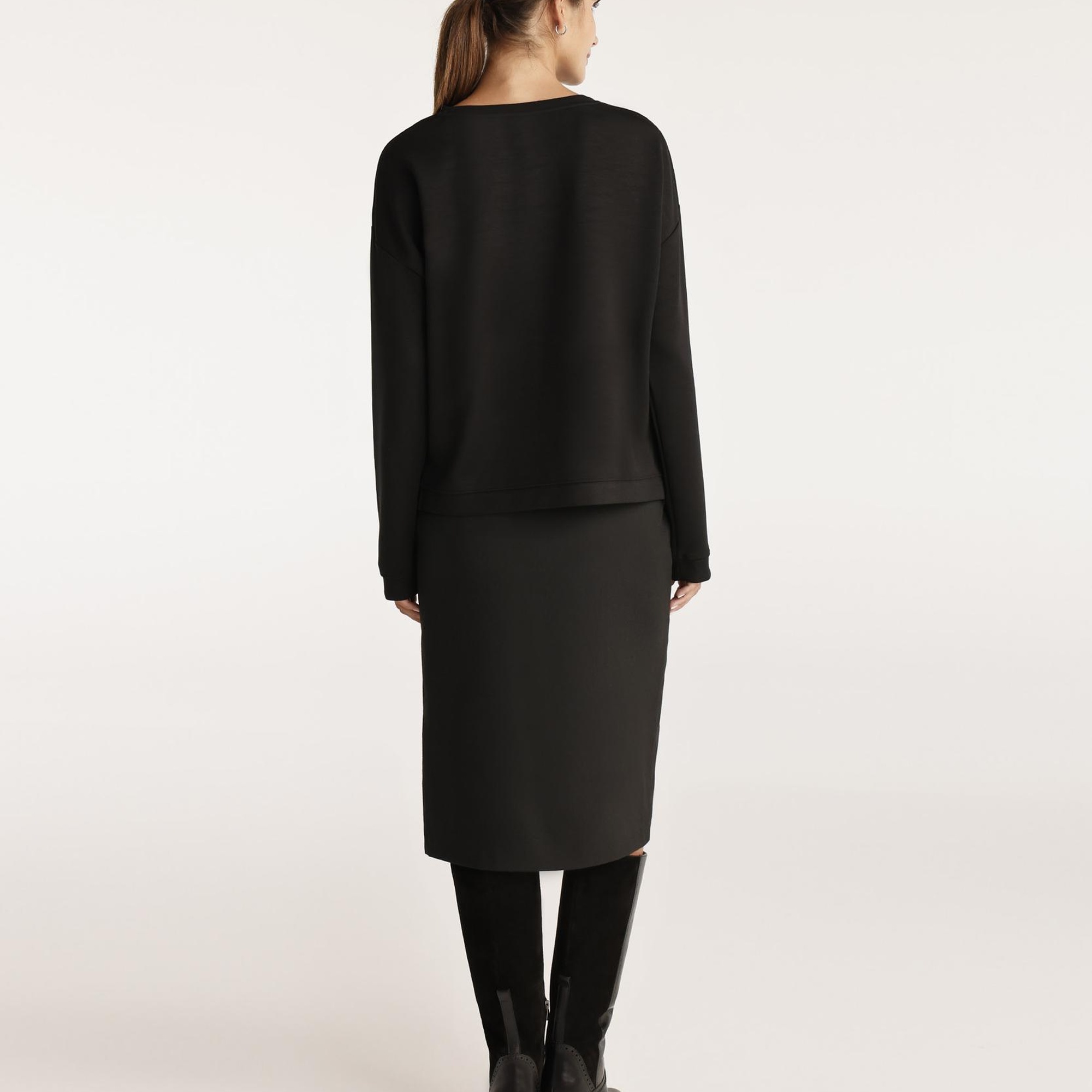 YARGICI Yırtmaç Detaylı Kalem Etek