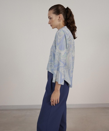  YARGICI Önü Detaylı Bluz