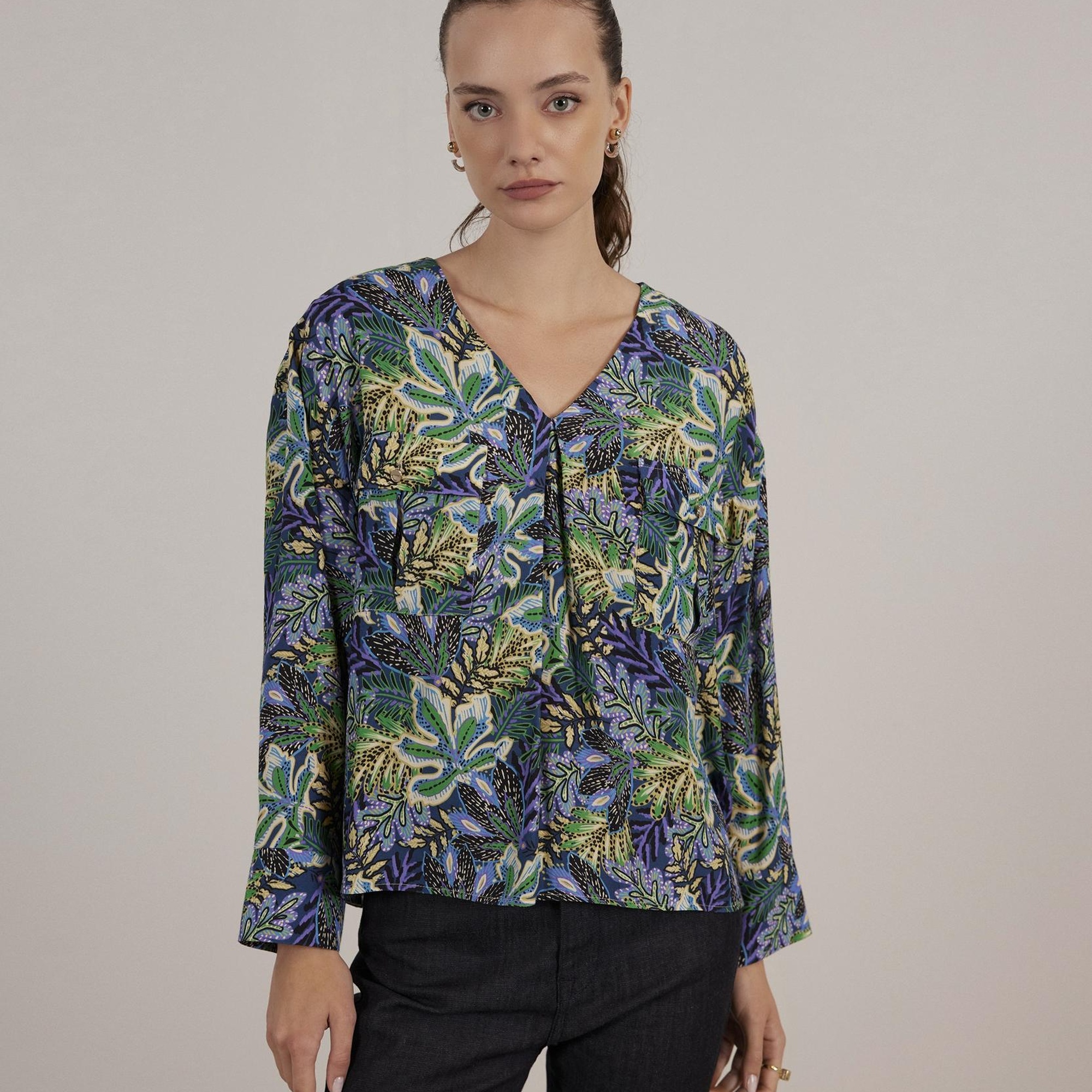 YARGICI Cep Detaylı Gömlek