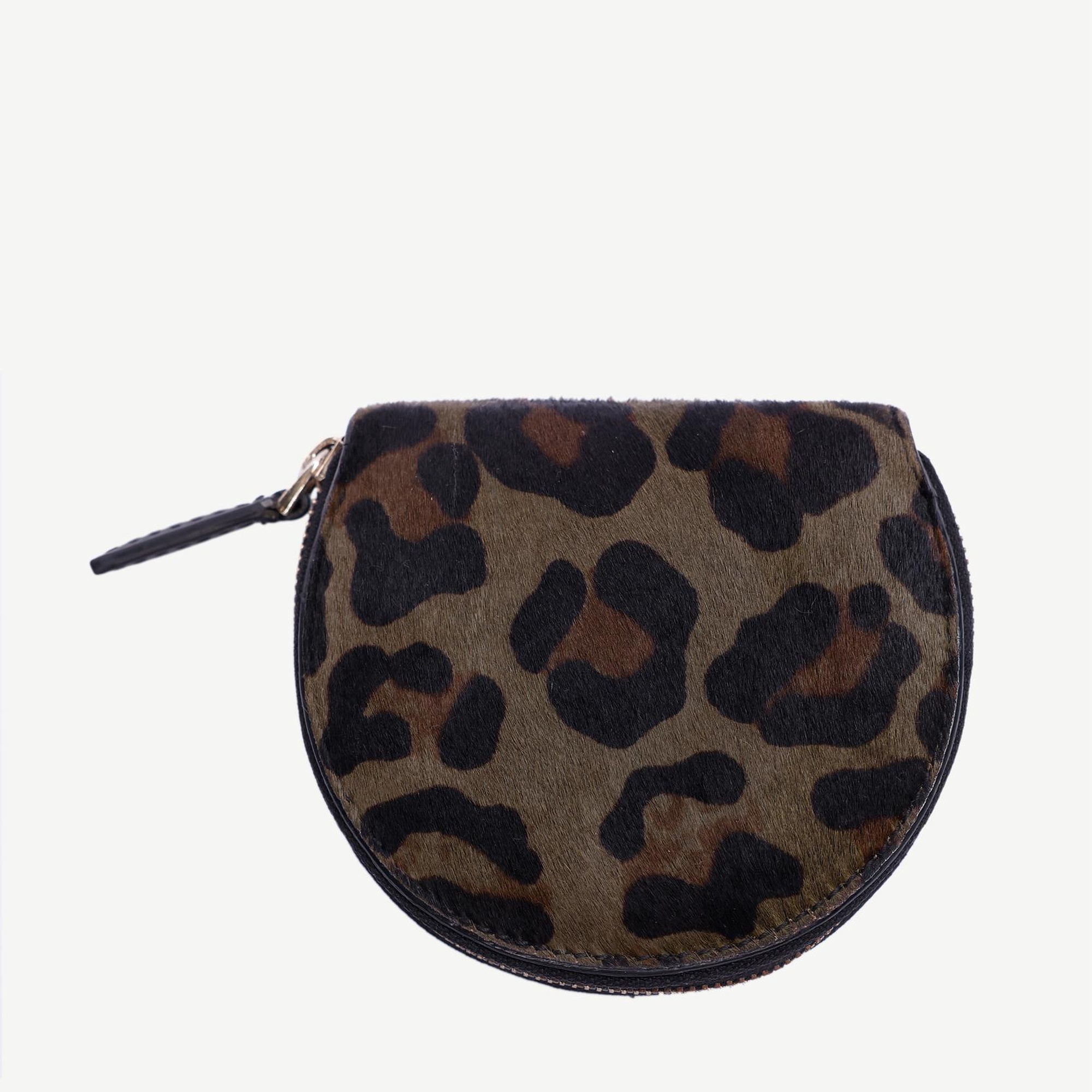 YARGICI Tay Deri Leopar Cüzdan