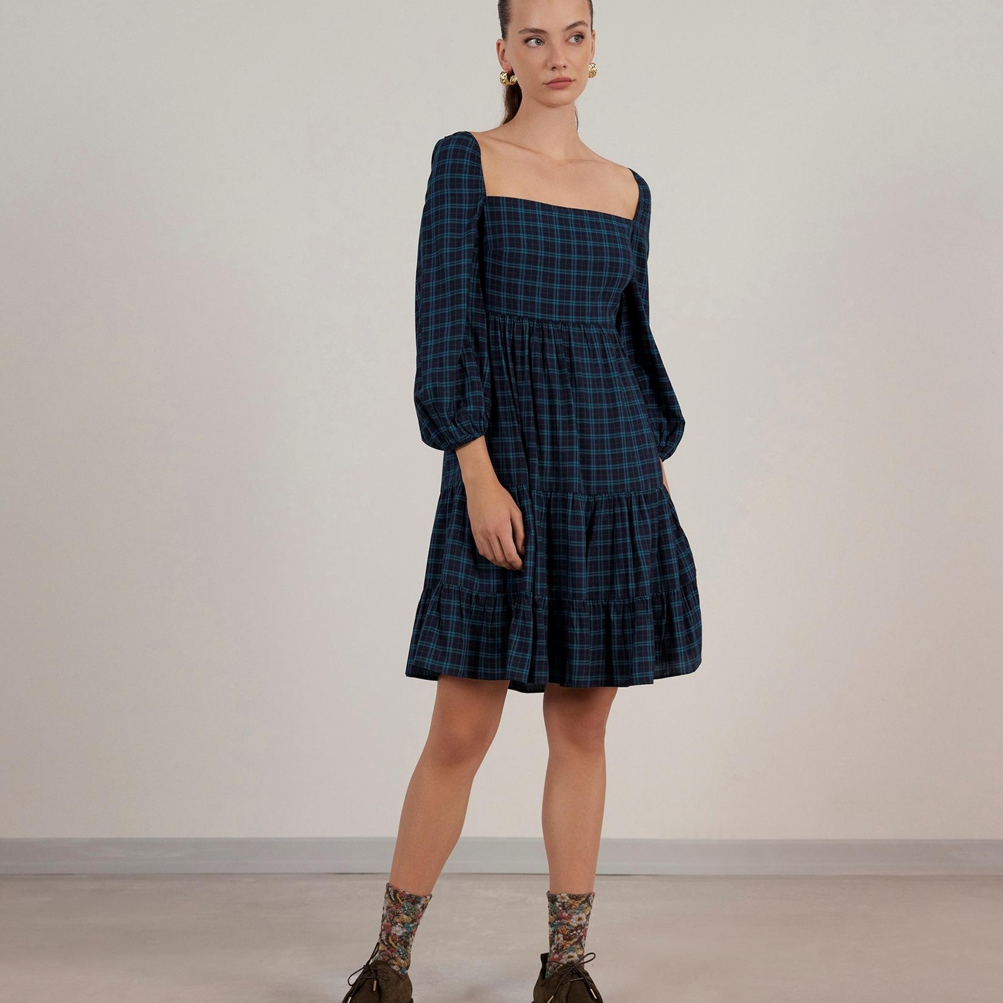 YARGICI Gipe Detaylı Elbise