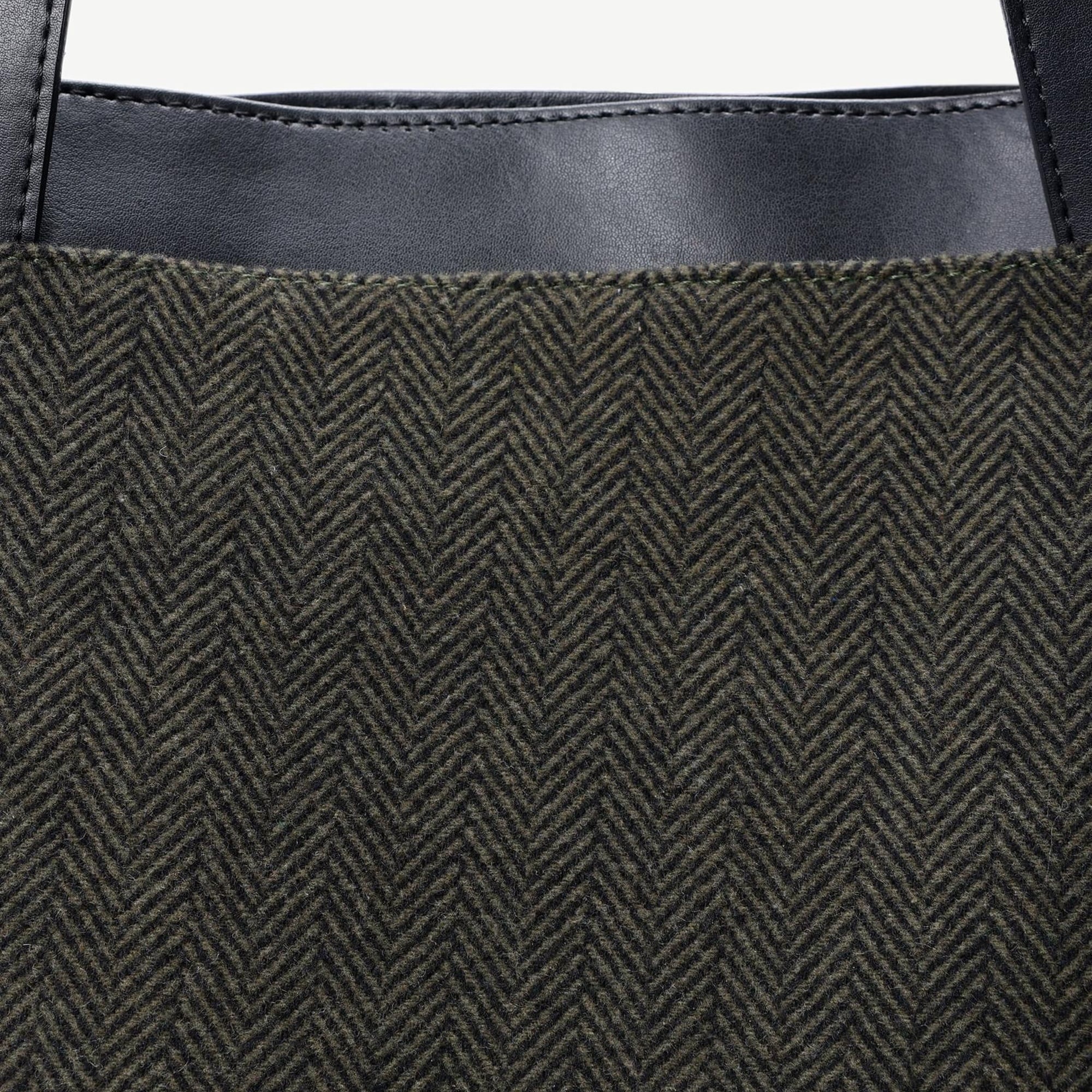 YARGICI Süet Garnili Kumaş Çanta