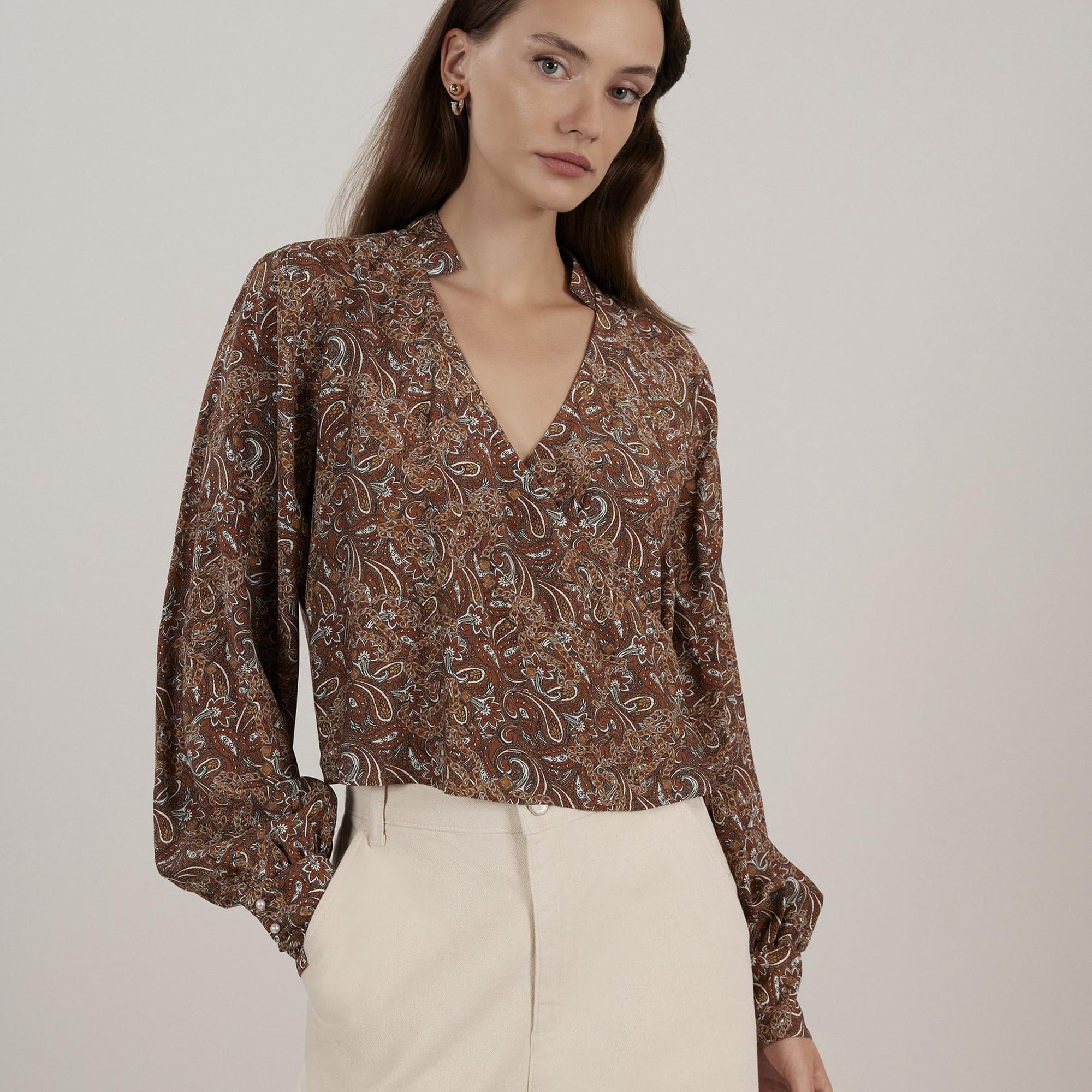 YARGICI Kruvaze Bluz