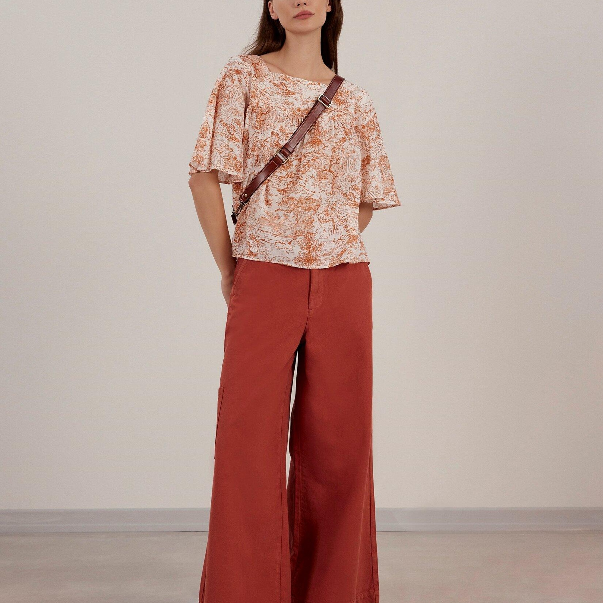 YARGICI Büzgü Detaylı Bluz