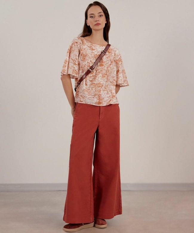  YARGICI Büzgü Detaylı Bluz