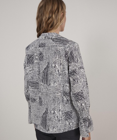  YARGICI Fırfır Detaylı Gömlek