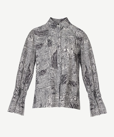  YARGICI Fırfır Detaylı Gömlek