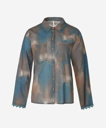  Dantel Detaylı Gömlek