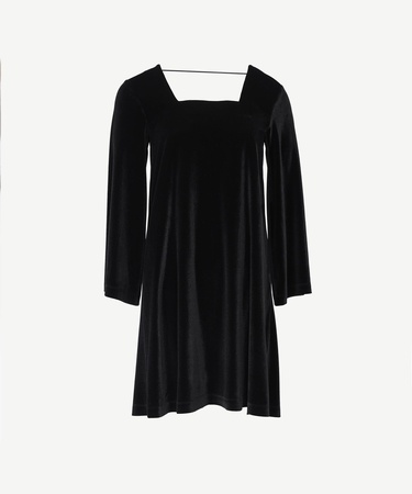  YARGICI Kare Yaka Elbise