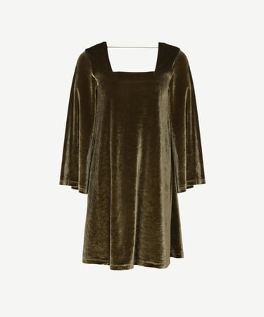  YARGICI Kare Yaka Elbise