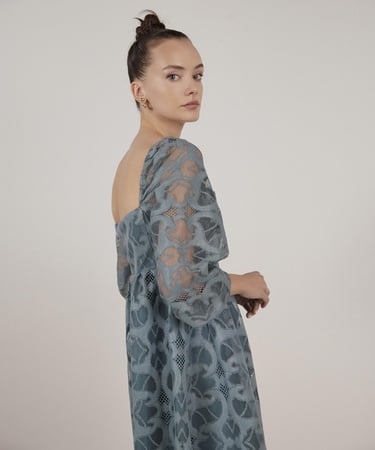  YARGICI Gipe Detaylı Elbise